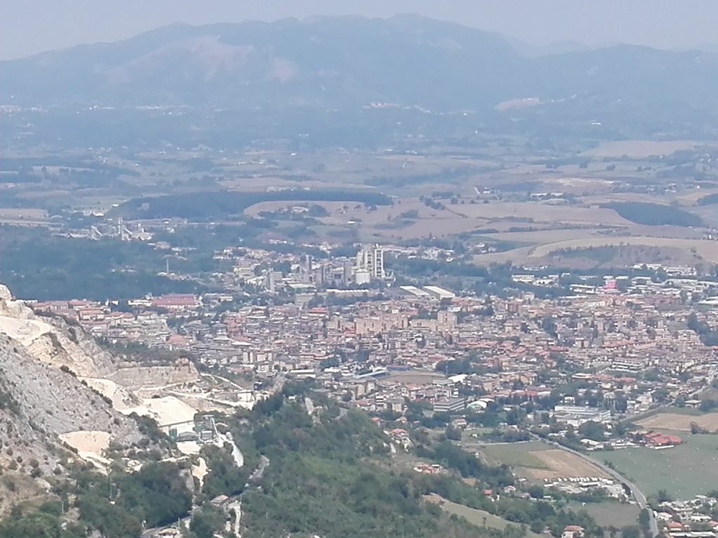 colleferro veduta centro urbano