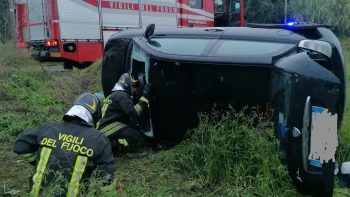 Incidente stradale Velletri via vecchia di Napoli