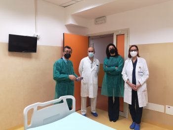 donazione televisori medicina d'urgenza colleferro