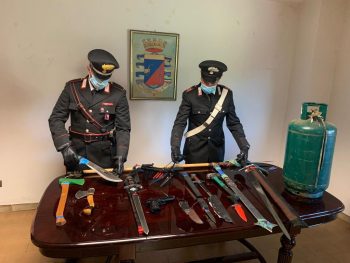 labico carabinieri armi sequestrate