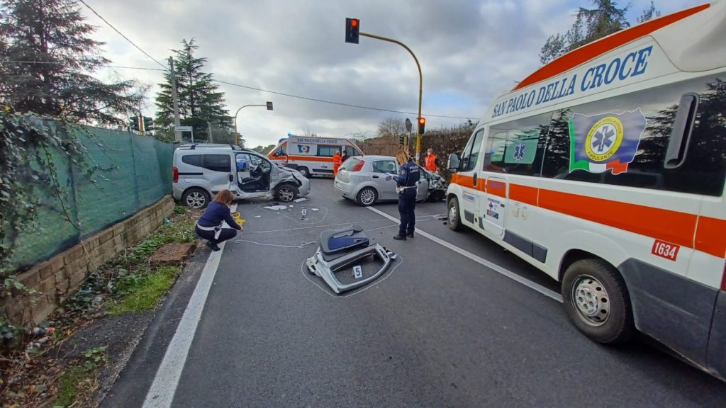 incidente stradale velletri