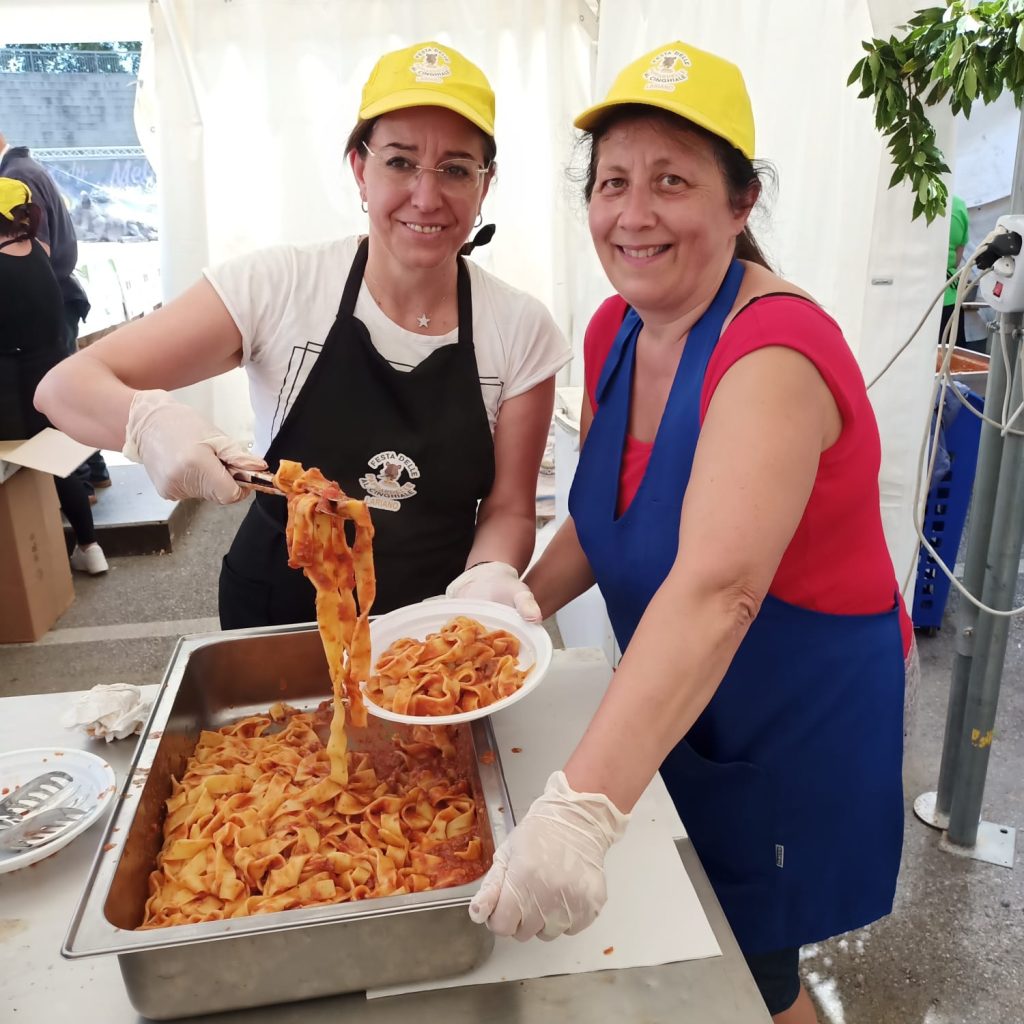 festa sagra pappardelle al cinghiale lariano