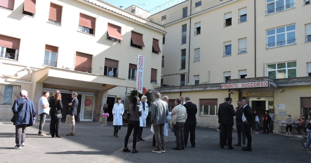 sopralluogo ospedale velletri