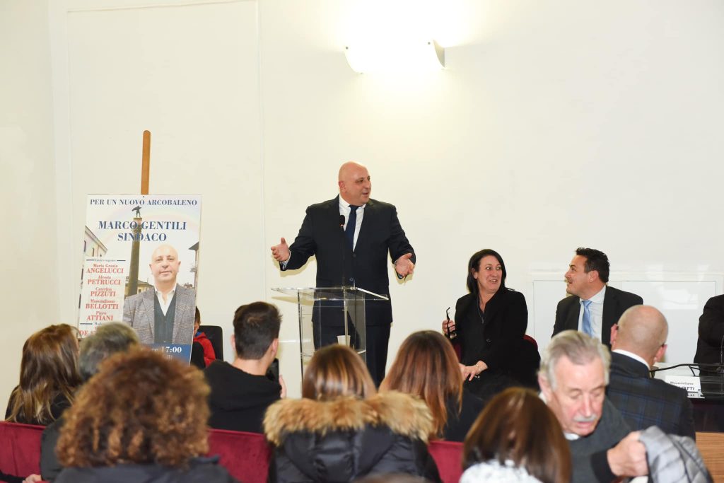 marco gentili candidato valmontone