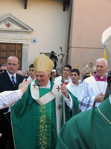 Benedetto XVI Velletri segni 